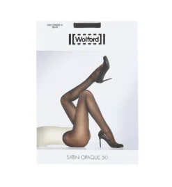 Wolford Satin Opaque 50 Tights 18379 -Wacoal Store wolford wolf01 18379 cs1