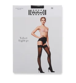 Wolford Velvet Light 40 Stay-Up 28117 -Wacoal Store wolford wolf01 28117 cs1